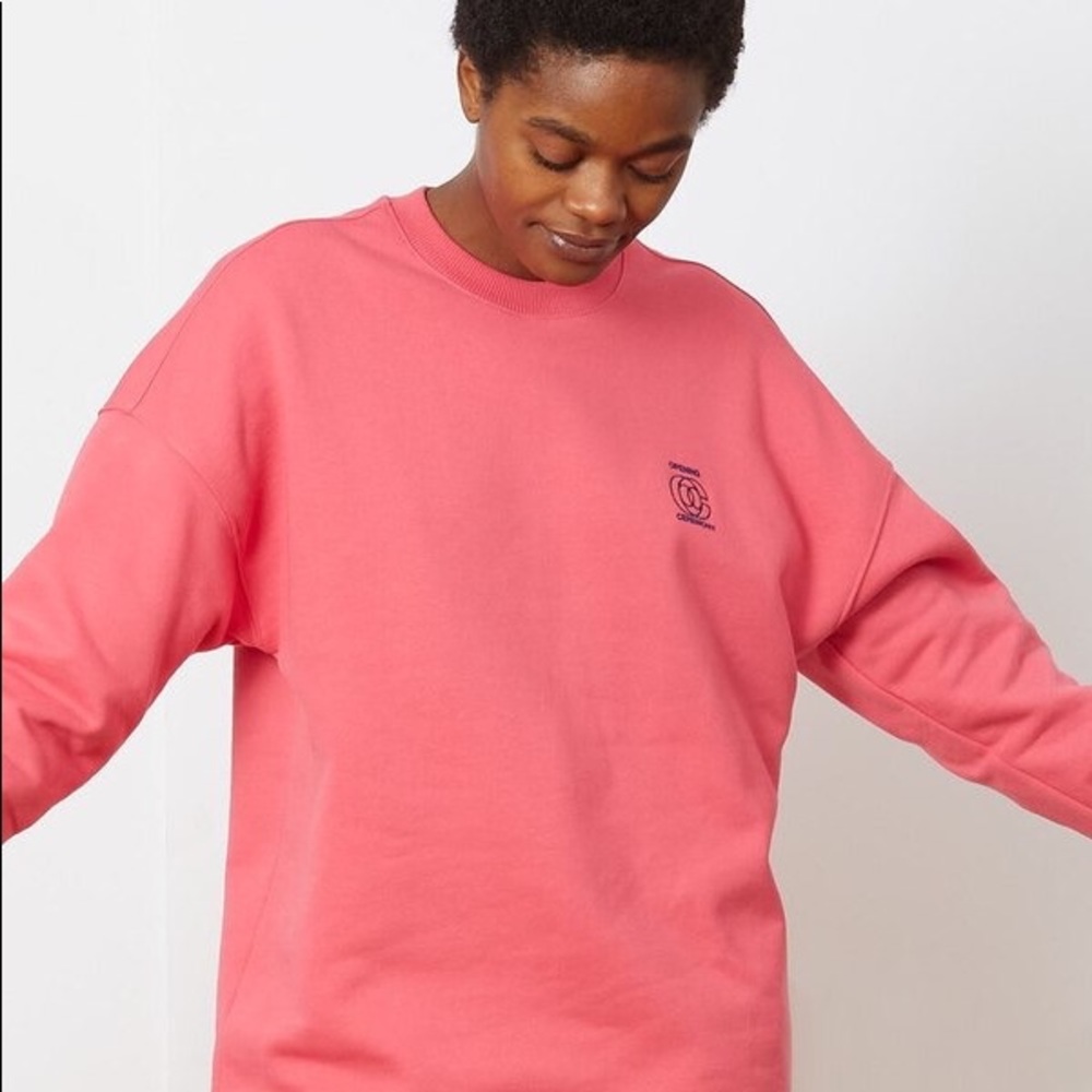 Opening ceremony pink sweatshirt